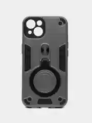 Тёмно-серый противоударный чехол для iPhone 15, 15 Pro, 15 Pro Max, 14, 14 Pro, 14, 13, 13 Pro, 11