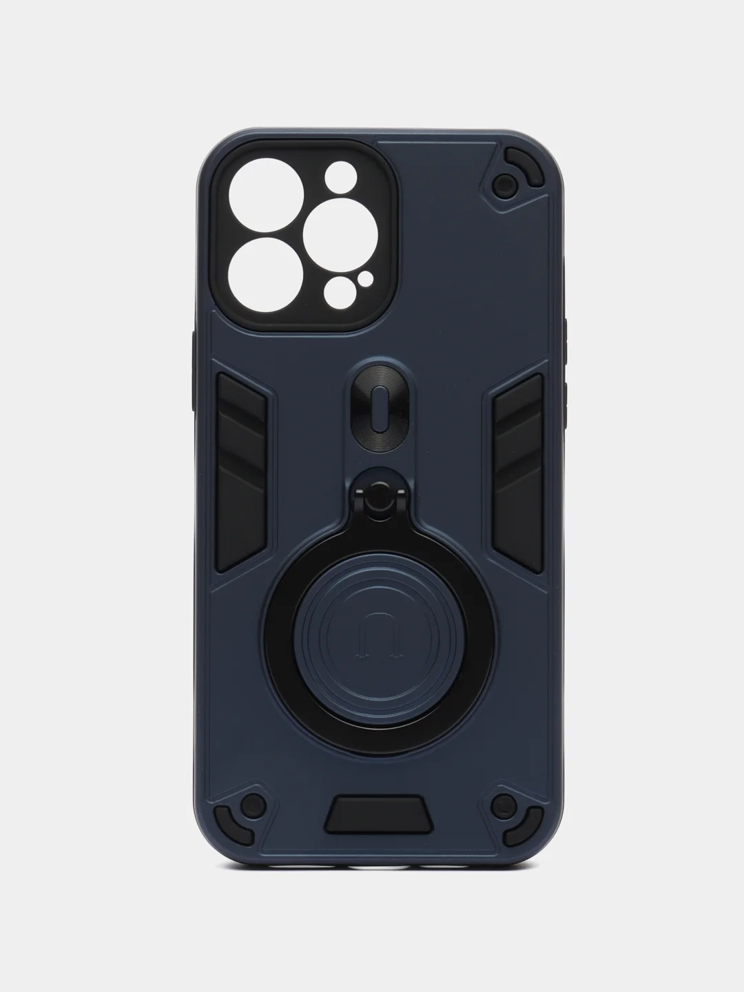 Темно-синий противоударный чехол для iPhone 15, 15 Pro, 15 Pro Max, 14, 14 Pro, 14, 13, 13 Pro, 11