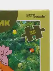 Зелёный хаки детский макси-пазл, 35 деталей, "Step Puzzle", 330 х 230 мм