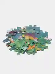 Зелёный хаки детский макси-пазл, 35 деталей, "Step Puzzle", 330 х 230 мм