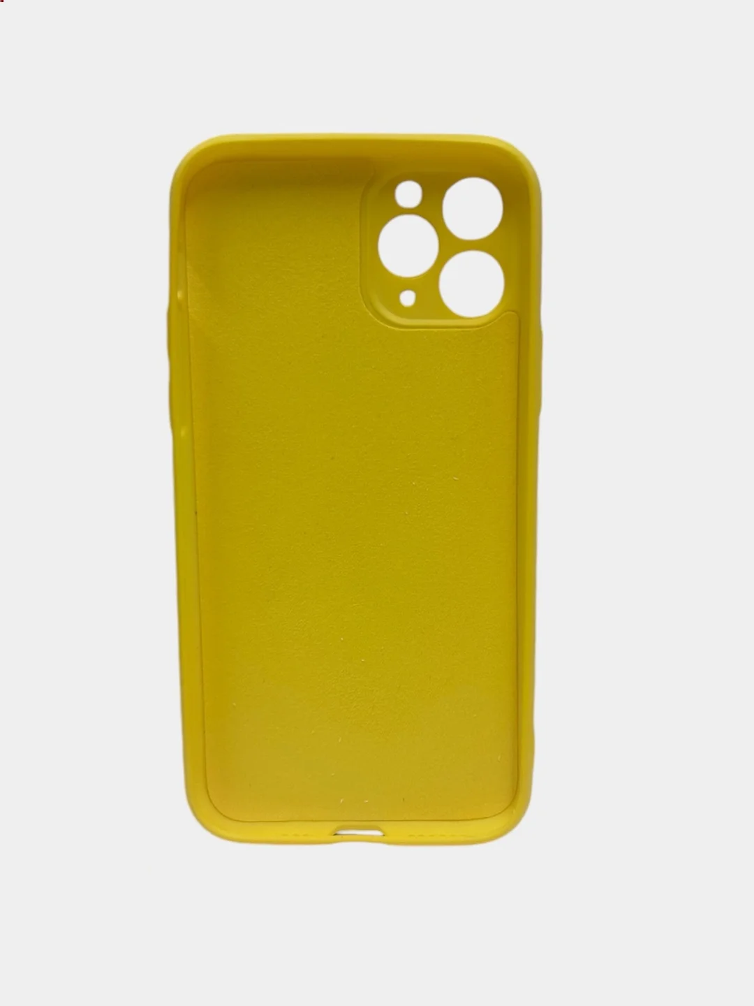 Желтый чехол SILICONE COVER для Iphone 11 Pro Max