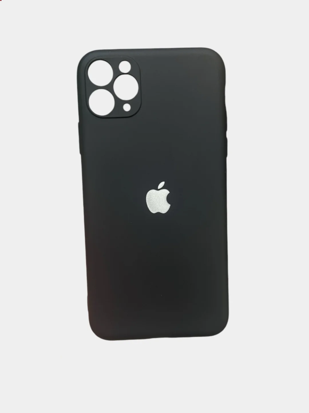 Черный чехол SILICONE COVER для Iphone 11 Pro Max