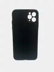 Черный чехол SILICONE COVER для Iphone 11 Pro Max
