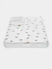 Коралловый меланж силиконовый чехол на Oppo A60 / Оппо А60 прозрачный, с рисунком, защита камеры