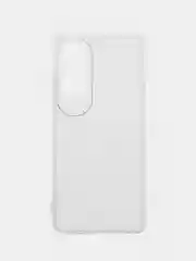 Прозрачный силиконовый чехол на Oppo A60 / Оппо А60 прозрачный, с рисунком, защита камеры