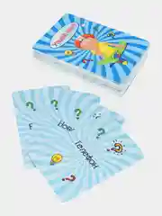 Голубой настольная карточная игра "Угадай меня", игра "Угадай, кто я?"