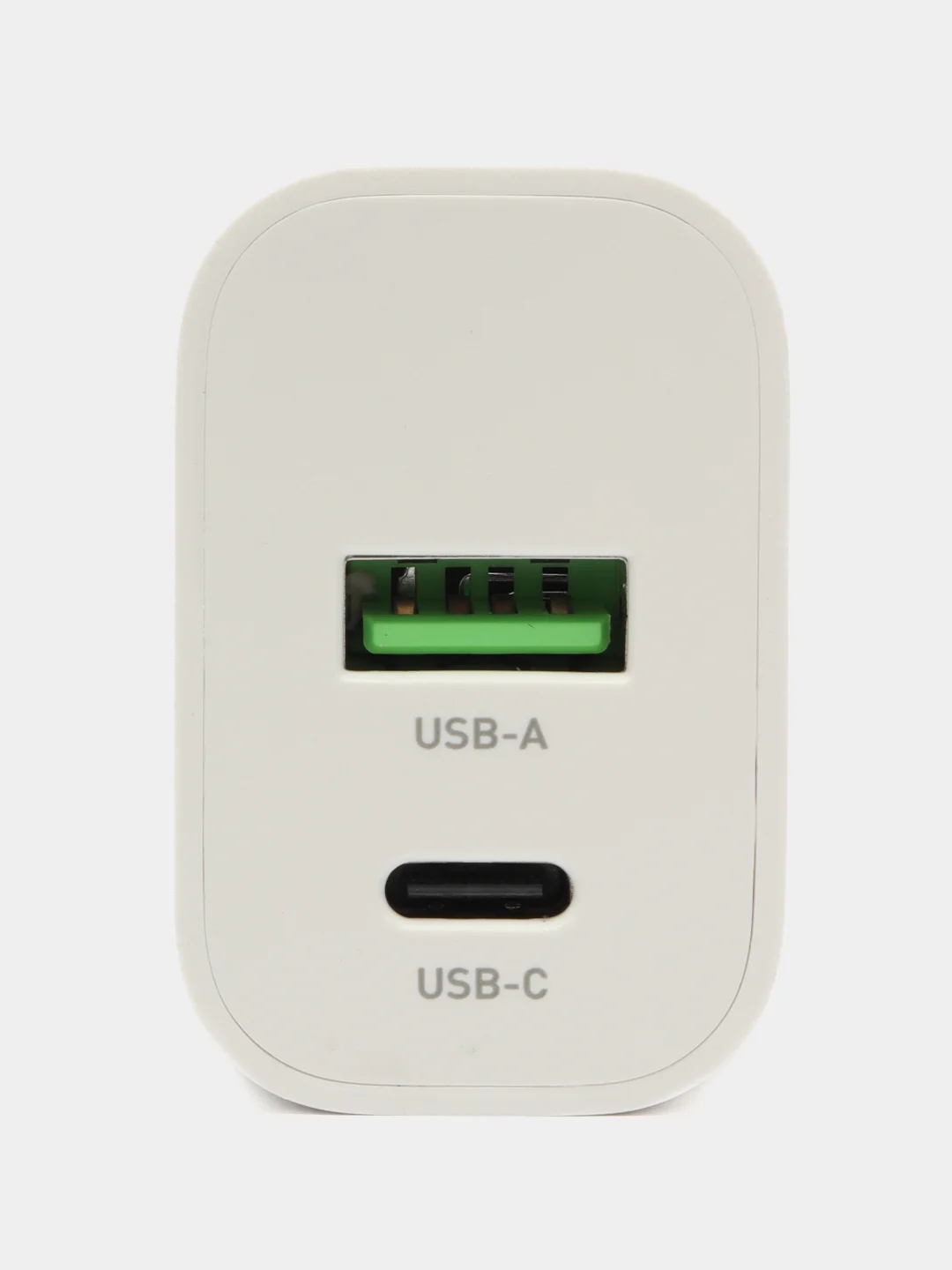 Белый сетевое зарядное устройство Mivo MP-327Q, 38W, USB+Type-C