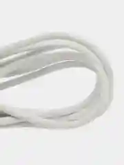 Белый кабель Type-C-Type-C Mivo MX-15L, нейлоновая оплетка, 1м (для Iphone 15)