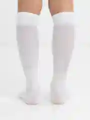 Белый гетры футбольные
