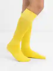 Желтый гетры футбольные