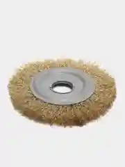 Щетка дисковая для УШМ, витая проволока, кордщетка