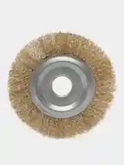 Щетка дисковая для УШМ, витая проволока, кордщетка