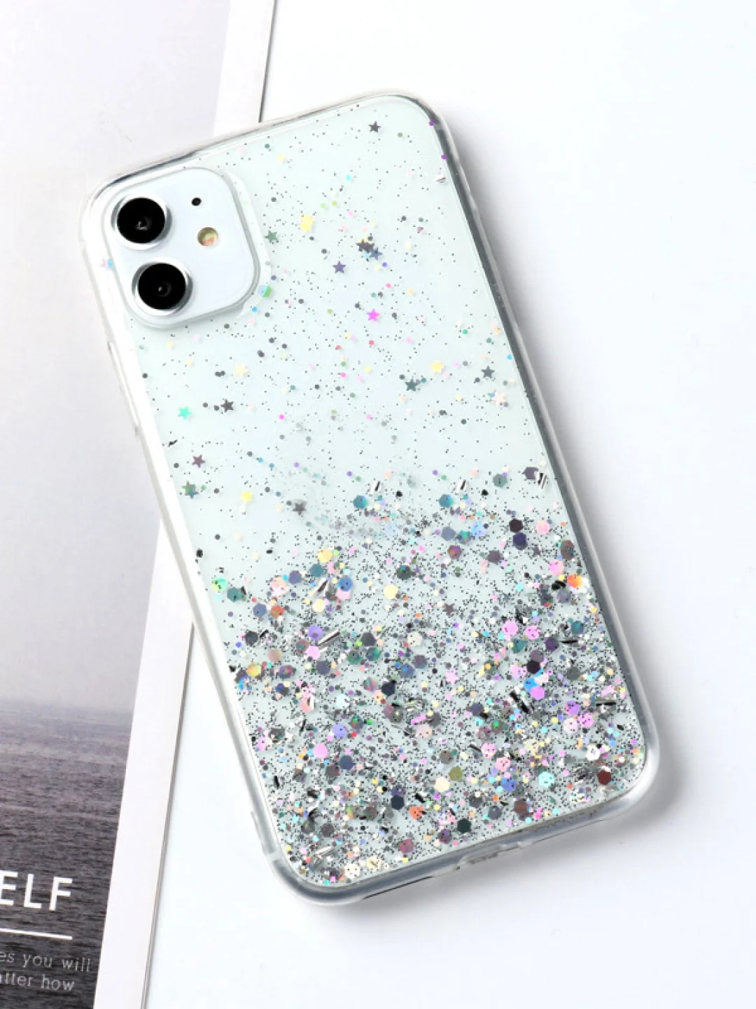 Прозрачный чехол на Айфон (iPhone) 11 XR 6 / 6s / 7 / 8 / Se / X / Xs 12 13 Pro Max, прозрачный