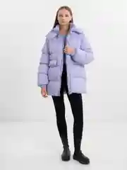 Лавандовый куртка женская теплая ЛЮКС ЗИМА