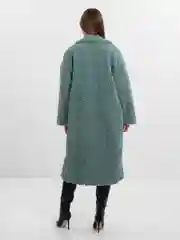 Мятный пальто женское "Тедди"