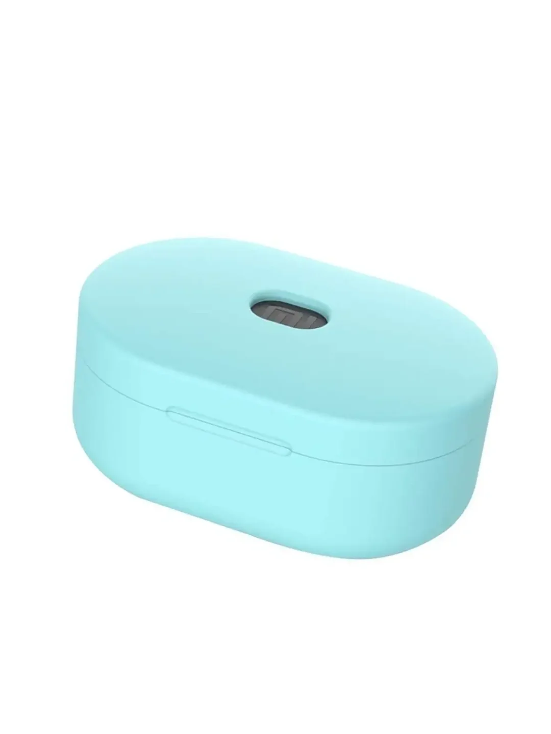 Мятный чехол для наушников Xiaomi Redmi Airdots / Airdots S / Airdots 2 силиконовый аирдотс