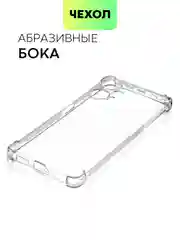 Прозрачный чехол для Xiaomi Poco F5, Redmi Note 12 Turbo противоударный силиконовый BROSCORP с углами