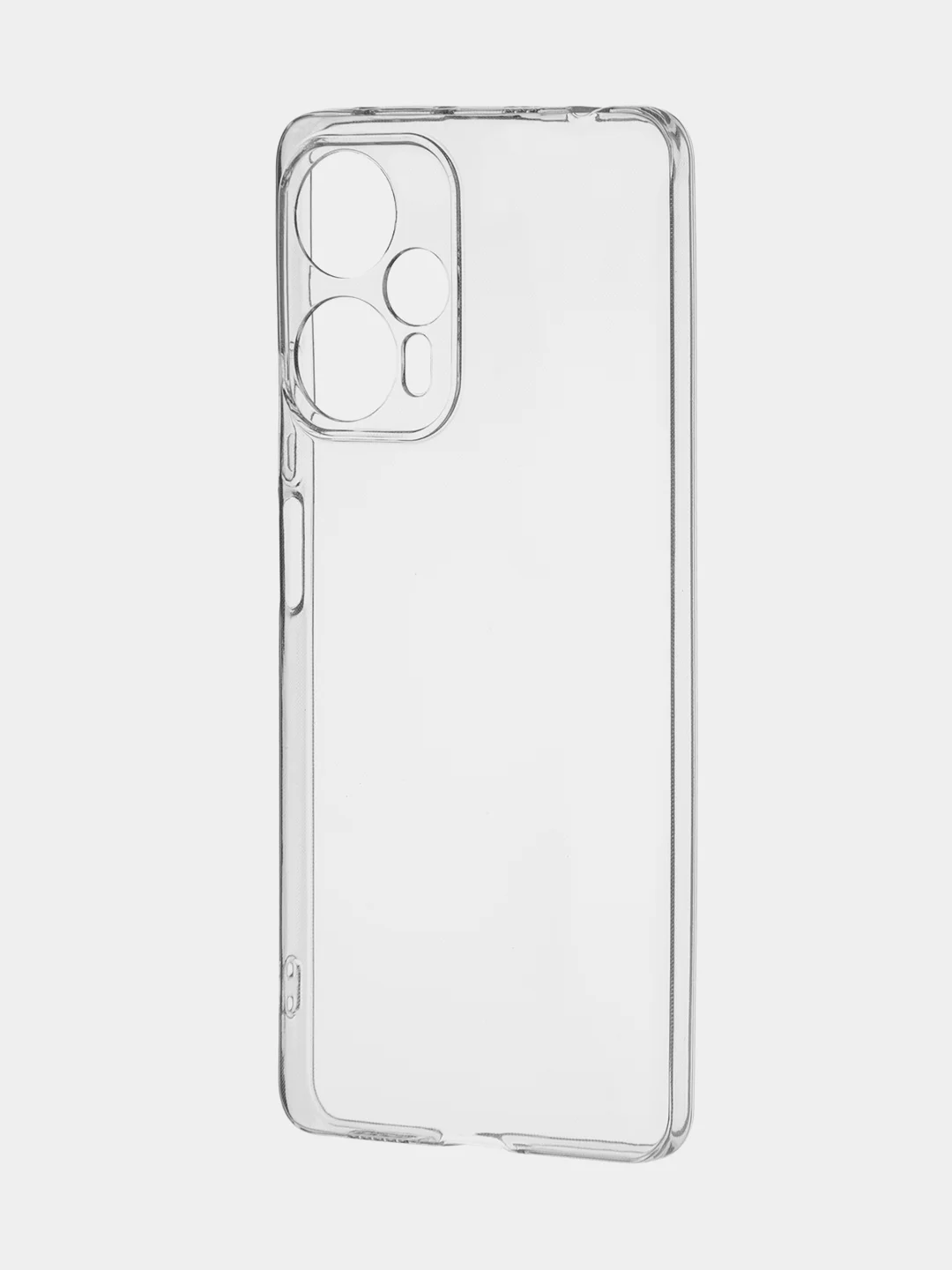 Прозрачный чехол для Xiaomi Poco F5, Redmi Note 12 Turbo силиконовый BROSCORP прозрачный защита камер