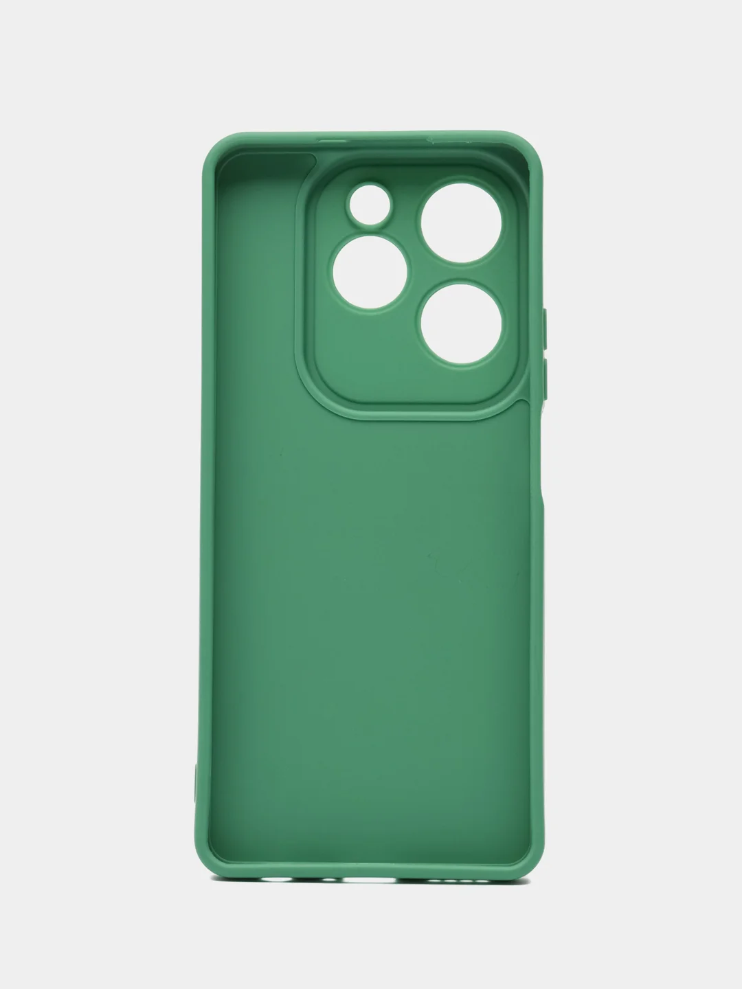 Зеленый чехол для Infinix Hot 40,  Hot 40 Pro, Spark 20 Pro (Инфиникс спарк 20 про), с защитой