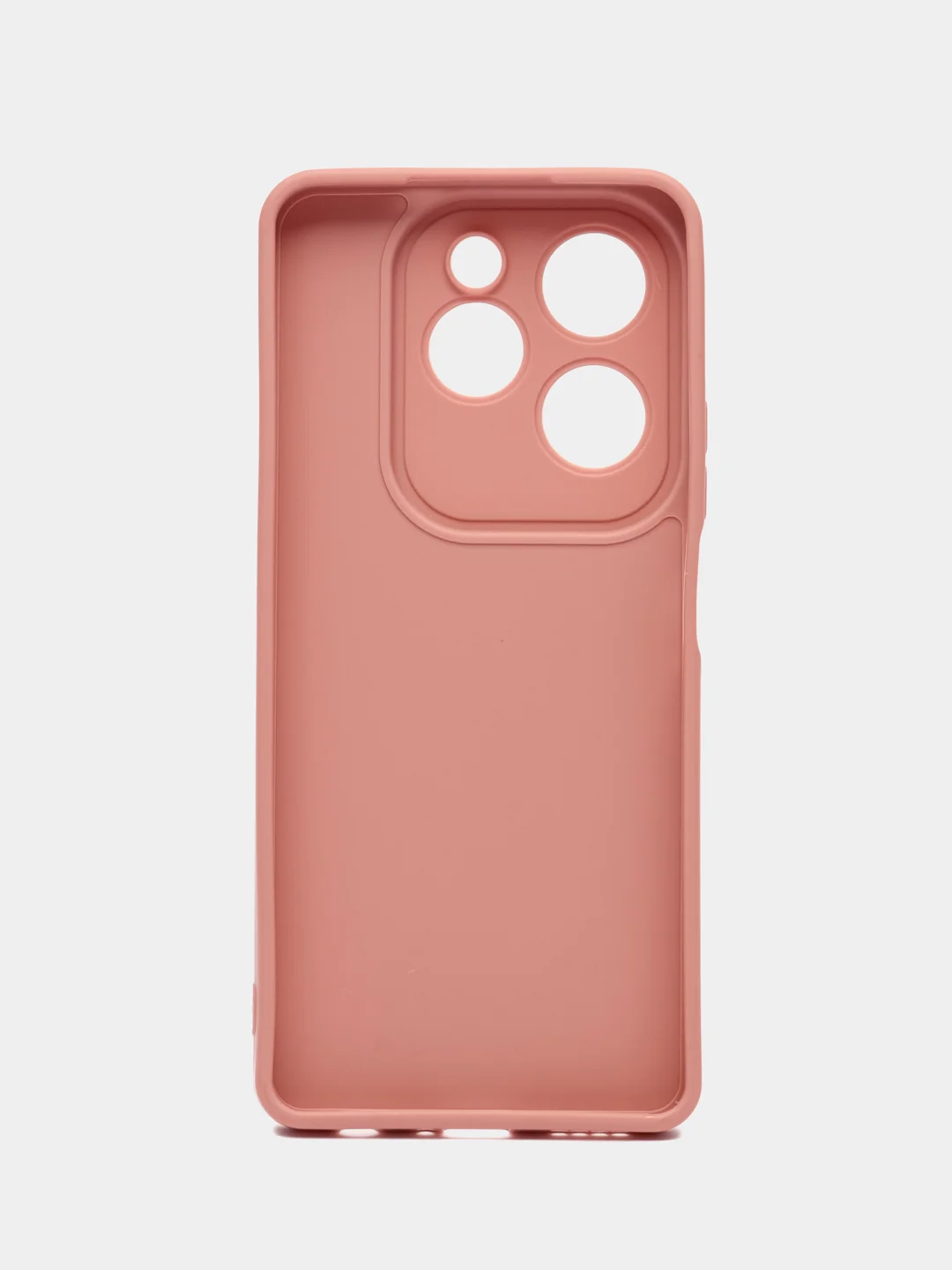 Пудровый чехол для Infinix Hot 40,  Hot 40 Pro, Spark 20 Pro (Инфиникс спарк 20 про), с защитой