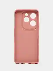 Пудровый чехол для Infinix Hot 40,  Hot 40 Pro, Spark 20 Pro (Инфиникс спарк 20 про), с защитой