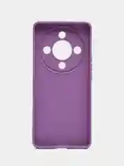Лавандовый чехол для Honor X9B 5G (Хонор Х9б), противоударный, с защитой камеры