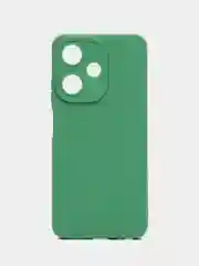 Зеленый чехол для Infinix Hot 30i 4G / 30i NFC, Инфиникс хот 30 ай 4 Джи, с защитой камеры