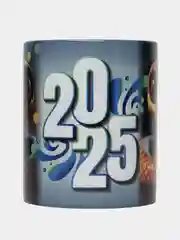 Голубой кружка, символ года 2025