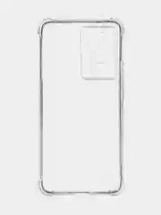Прозрачный чехол для Xiaomi Poco F5 Pro противоударный силиконовый BROSCORP с защитой камер, углов