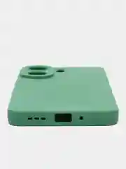 Зеленый чехол для Xiaomi Redmi 13C / Poco C65, Сяоми Редми 13С / Поко С65, с защитой камеры