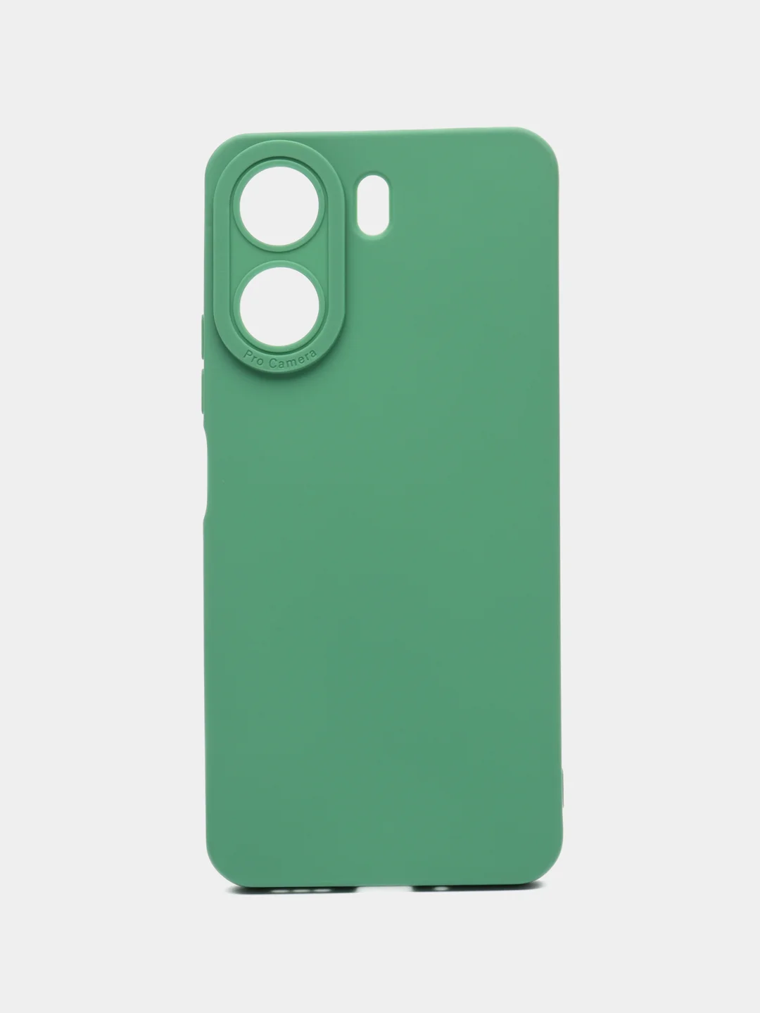 Зеленый чехол для Xiaomi Redmi 13C / Poco C65, Сяоми Редми 13С / Поко С65, с защитой камеры