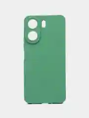 Зеленый чехол для Xiaomi Redmi 13C / Poco C65, Сяоми Редми 13С / Поко С65, с защитой камеры