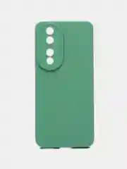 Зеленый чехол для Honor 90 5G  (Хонор 90 5 джи), противоударный, с защитой камеры