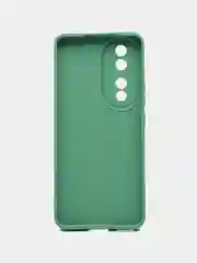 Зеленый чехол для Honor 90 5G  (Хонор 90 5 джи), противоударный, с защитой камеры