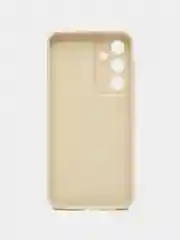 Молочный чехол для Samsung Galaxy A55, Самсунг Галакси А55, с защитой камеры