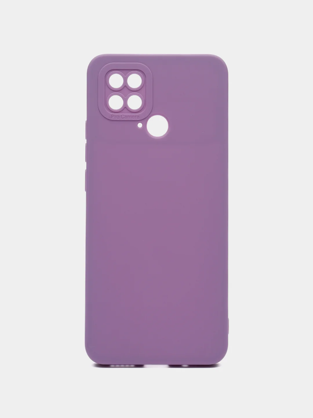 Лавандовый чехол для Xiaomi Poco C40 (Поко C40) противоударный, с защитой камеры