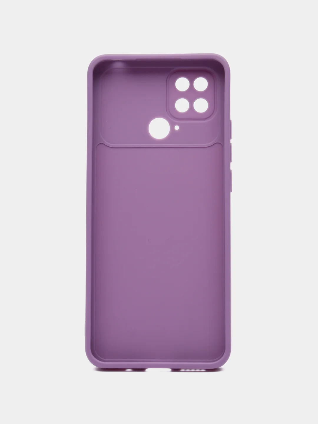 Лавандовый чехол для Xiaomi Poco C40 (Поко C40) противоударный, с защитой камеры