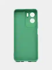 Зеленый чехол для Honor 90 Lite  (Хонор 90 лайт), противоударный, с защитой камеры