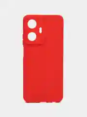 Красный чехол для Realme C55 4G, Реалми С55 4 джи противоударный, с защитой камеры