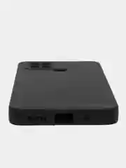 Черный чехол для Xiaomi Poco C40 (Поко C40) противоударный, с защитой камеры