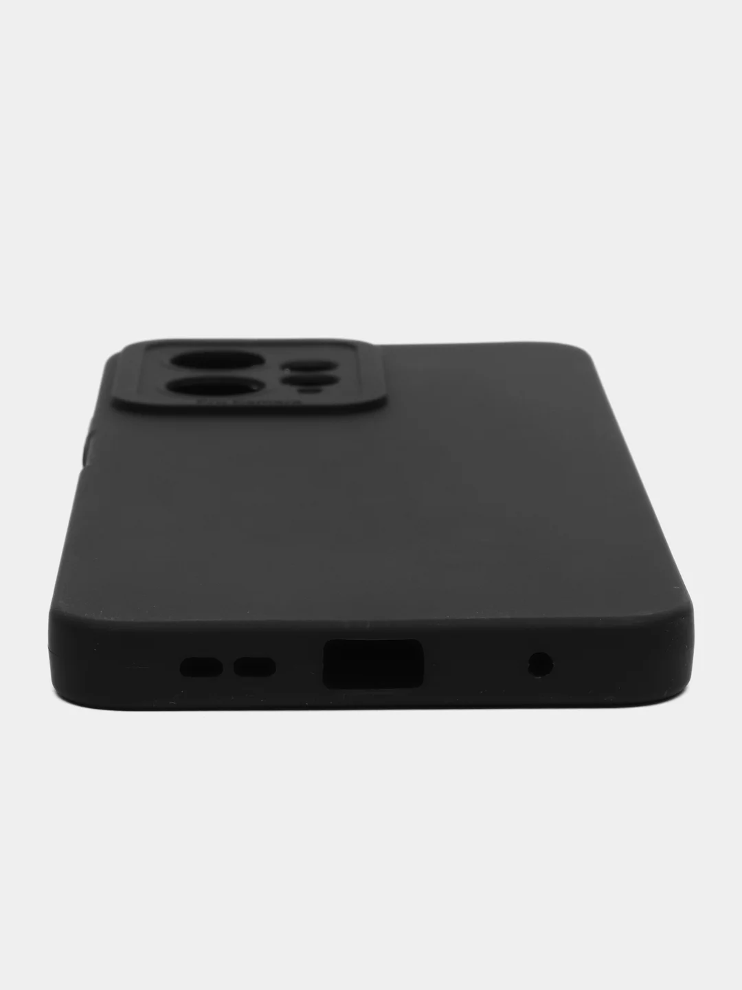 Черный чехол для Xiaomi Redmi Note 12 4G, Редми Нот 12 4 джи, противоударный, с защитой камеры