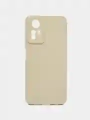 Молочный чехол для Xiaomi Redmi Note 12S 4G, Сяоми Редми Нот 12С 4G, с защитой камеры