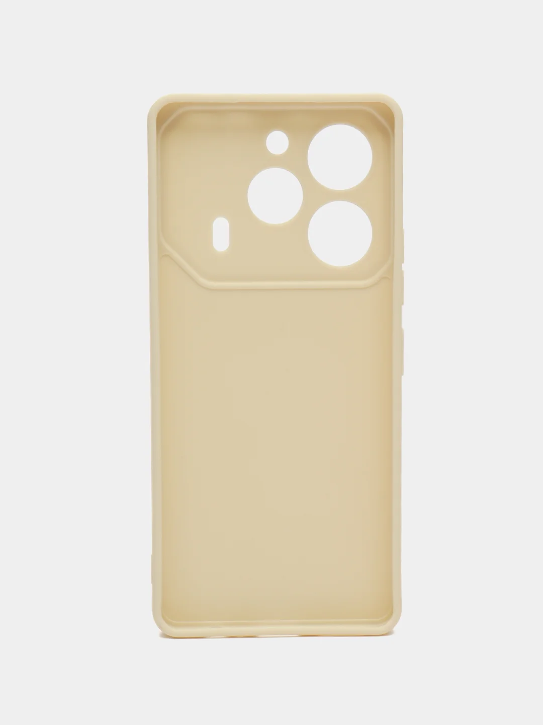 Молочный чехол для Tecno Pova 6, Tecno Pova 6 Pro 5G (Техно Пова 6 / 6 Про 5 Джи), с защитой камеры