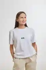 Черный мужская футболка "Алга"