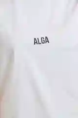 Черный мужская футболка "Алга"
