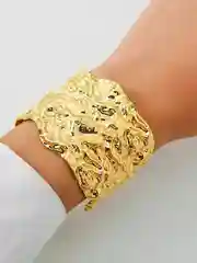 Женский широкий открытый браслет манжета