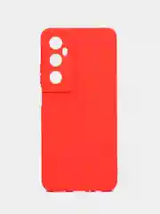 Красный чехол для Realme C65 4G (Реалми С65 4 Джи), противоударный, с защитой камеры
