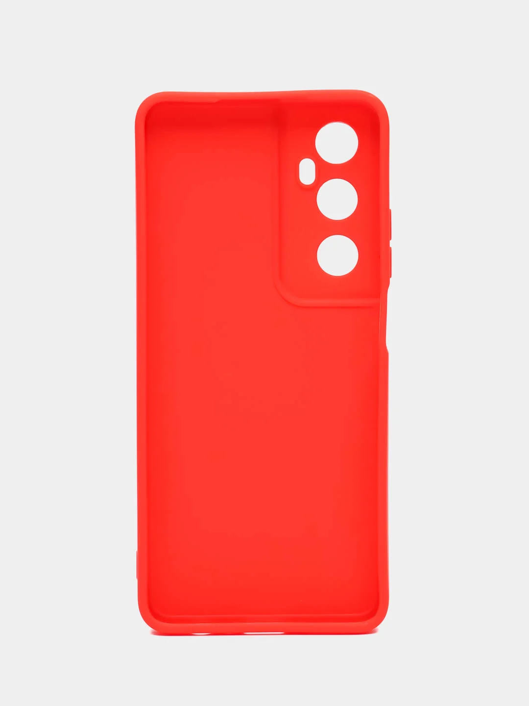 Красный чехол для Realme C65 4G (Реалми С65 4 Джи), противоударный, с защитой камеры