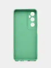 Зеленый чехол для Realme C65 4G (Реалми С65 4 Джи), противоударный, с защитой камеры