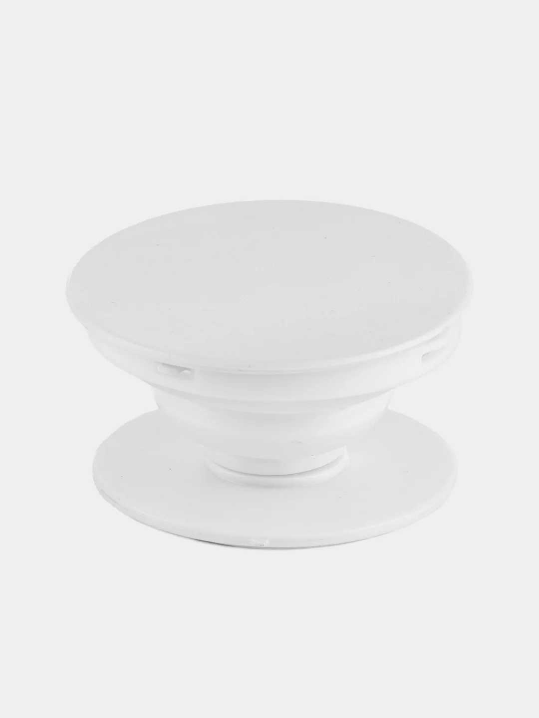 Белый держатель подставка для телефона ( Попосокет) PopSocket